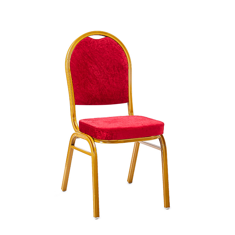 Red banquet chair