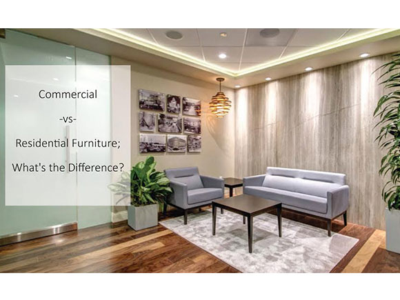 Commercial vs residential furniture image