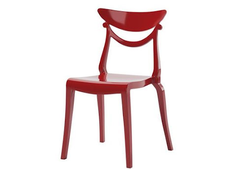 A Stackable nylon chair