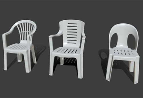 High quality plastic chair pack