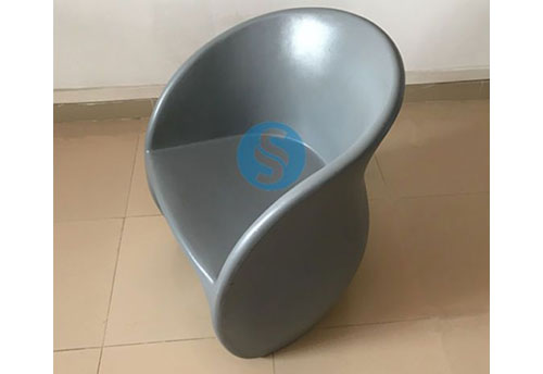 Rotomolded plastic chair