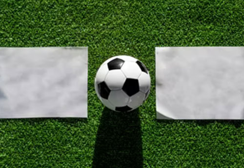 Soccer Ball on Green Grass