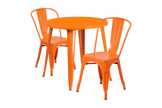 Commercial Bistro Tables and Chairs