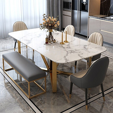 Contemporary dining table