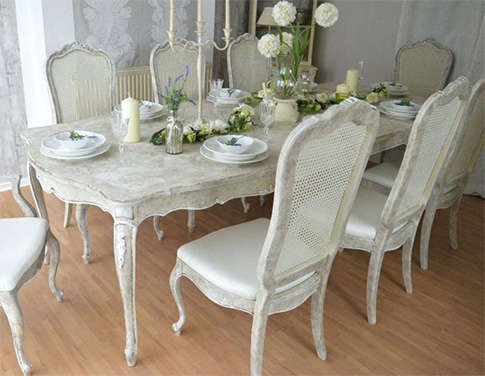 French country dining table