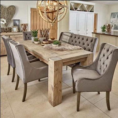 Rustic dining table 1