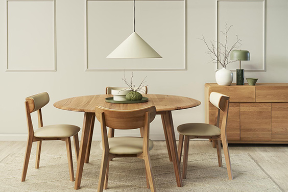 Scandi style dining table 1