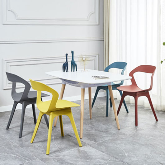 plastic arm chairs for dining room