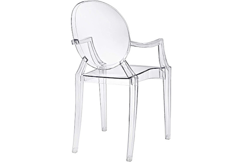 Clear plastic Armchair