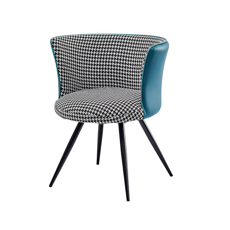 Jelly Bean Blue Dining Chair 1