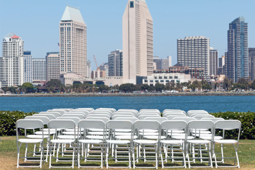 Outdoor chair seating arrangement