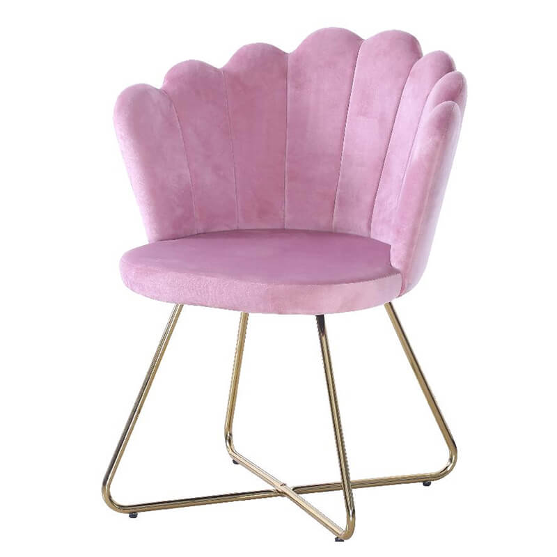 Pink Velvet Dining Chairs CDN410074